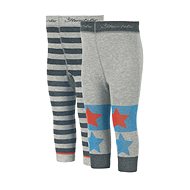 Leggings 2pack grey stripes/stars 8762020, 80 - Baby Tights