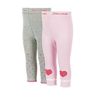 Leggings 2pack grey/pink heart 8762021, 74 - Baby Tights