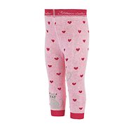 winter leggings, terry, pink, kitty 8762031, 74 - Baby Tights