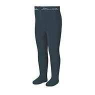 Solid colour dark blue thermal winter tights 8721400, 92 - Baby Tights