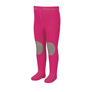 Thermo ABS anti-slip climbing tights solid colour, dark pink 8751610, 92 - Baby Tights
