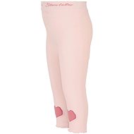 Leggings with glitter 2pack hearts, salmon, pink 8662120, 74 - Baby Tights