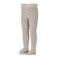 Thermal terry winter tights grey, polka dots 8722104 - Baby Tights