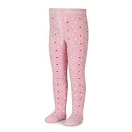 Thermal terry winter tights pink, polka dots 8722104 - Baby Tights