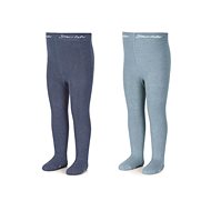 PURE Bamboo Tights 2 pairs blue 8602210, 80 - Baby Tights