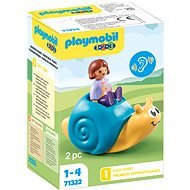 Playmobil 1.2.3: Csigahinta csörgővel 71322 - Építőjáték