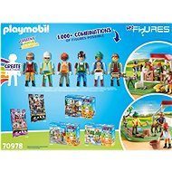 Playmobil 70978 My Figures: Ranč s koňmi - Building Set