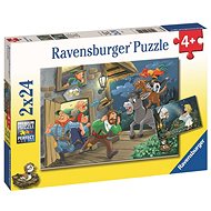 Pohádky 2x24 dílků  - Jigsaw Puzzle