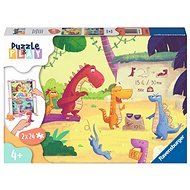 Puzzle & Play Dinosaurier 2x24 Teile - Puzzle