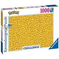 Challenge Puzzle: Pokémon Pikachu 1000 dielikov - Puzzle