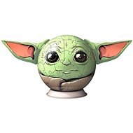 Puzzle-Ball Star Wars: Baby Yoda s ušami 72 dielikov - 3D puzzle