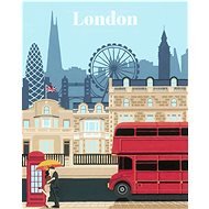 CreArt Trendy města: Londýn - Malování podle čísel