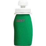 DOMKY refillable silicone pouch green 180 ml - Baby food pouch