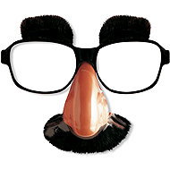 Widmann Brýle s nosem knírem a obočím - Party Accessories