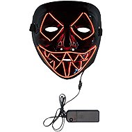 Boland Red LED Smiley Killer Mask - Carnival Mask