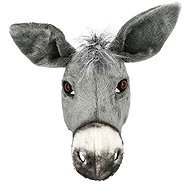 Boland Plyšová maska osla - Carnival Mask