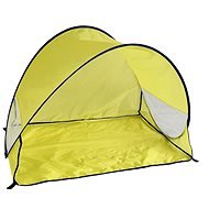 Teddies Beach tent with UV filter 30, base rectangle yellow - Beach Tent