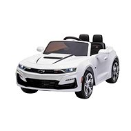Electric car Chevrolet Camaro 12V, white - Children's Electric Car