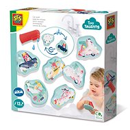 SES Water stickers car wash, 6 pcs - Bath Stickers