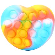 Elpinio Pop IT 3D heart ombre blue - Pop It
