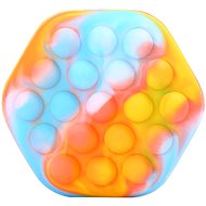 Elpinio Pop IT 3D hexagon ombre blue - Pop It