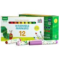 Sada smývatelných popisovačů - 12 barev - Fixy