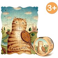 Mideer puzzle - Portrait of a cat with a violin - Jigsaw Puzzle