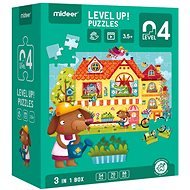 Mideer Creative Puzzle - Level Up! 1 - Animals - Jigsaw
