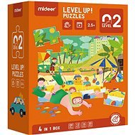 Mideer Creative Puzzle - Level Up! 2 - Seasons - Jigsaw