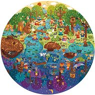 Mideer Round Puzzle - Day in the Woods - Jigsaw Puzzle
