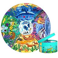 Mideer Round Puzzle - Animals of the World - Jigsaw Puzzle