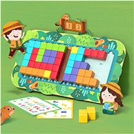 Mideer 5v1 Tetris Puzzle Game - Jungle - Tabletop Game 
