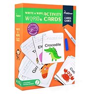 Mideer washable flashcards with marker - English words - Card Game