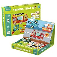 Mideer Magnetic Board - Transport, 58 Pieces - Educational Toy