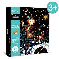 Mideer Scratch Cards - Boys and Animals - Scratch Pictures