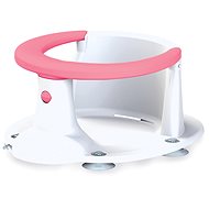 Dolu Baby bath seat with suction cup, pink - Bath seat for children