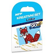 Kreativní set - Liška - fóliová technika - Creative Kit