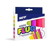 Chalks M fluo round 6 pcs mix colours - box - Chalk