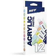 MFP Set pastel + metal, 12 × 12 ml - Acrylic Paints