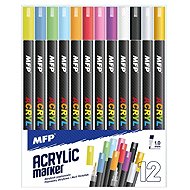 MFP PAPER Acryl 1 mm, Set 12 Stk - Marker-Set