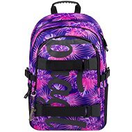 BAAGL Školní batoh Skate Violet - Školní batoh