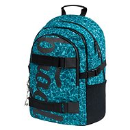 BAAGL School Backpack Skate Aquamarine - School Backpack