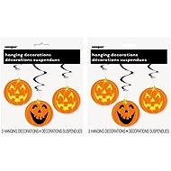 Unique Garland in the shape of a pumpkin, Halloween, set of 6 - Garland