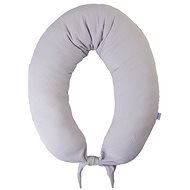 BABYMATEX Nursing Pillow Muslin Moon Light Grey 260 cm - Nursing Pillow