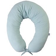 BABYMATEX Nursing Pillow Muslin Moon Light Turquoise 260 cm - Nursing Pillow