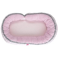 MOTHERHOOD Baby Nest 2in1 Pink Classics 95x62 cm - Baby Nest