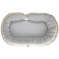 MOTHERHOOD Baby nest 2in1 Grey Classics 95x62 cm - Baby Nest