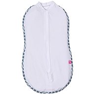 MOTHERHOOD Zip & swaddle wrap Blue Classics 2,5-5 kg - Swaddle Blanket