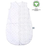 MOTHERHOOD Sleeping bag muslin BIO Pink and black polka dots 0-6 m 0,5 tog - Children's Sleeping Bag