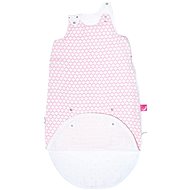 MOTHERHOOD Muslin Sleeping Bag 2in1 Zip and Round Pink Classics 3-18m 0.5 tog - Children's Sleeping Bag